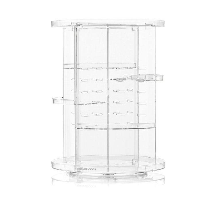Organizador de Maquillaje Giratorio Rolkup InnovaGoods 8 Organizador de Maquillaje Giratorio Rolkup InnovaGoods 8