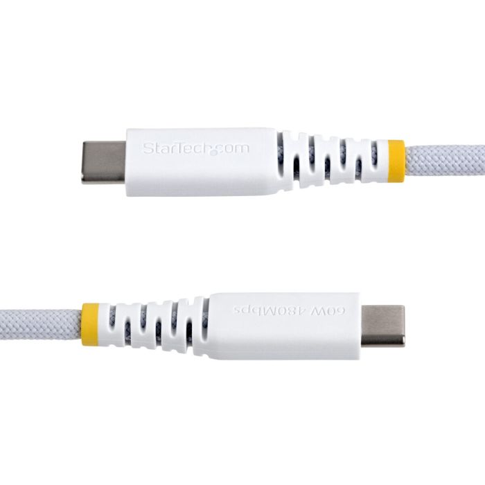 Cable USB Startech USB2CC30CMNCBRWH Blanco 2