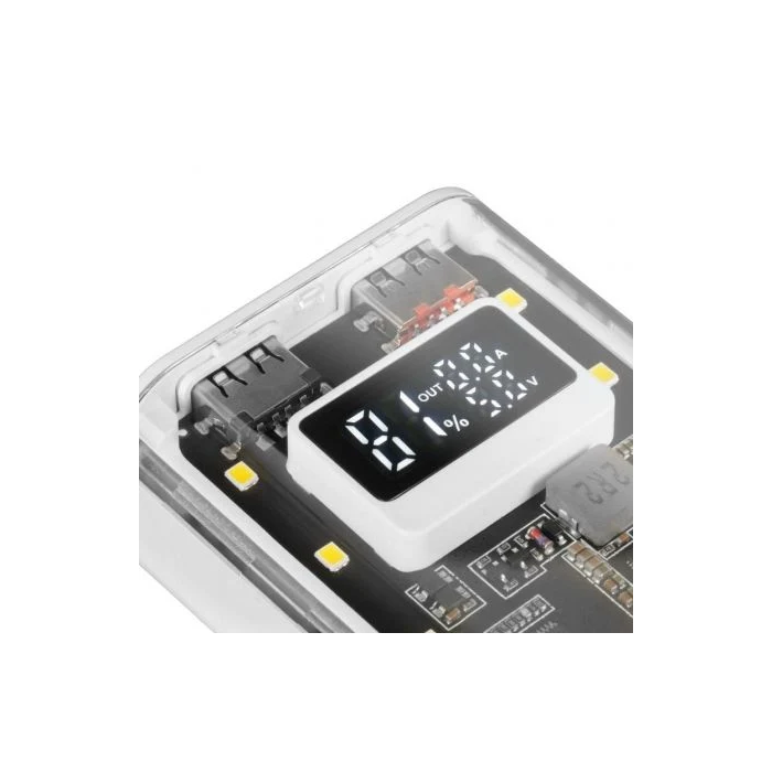 Mars Gaming Powerbank MPK-10K 10000mAh 22.5W Carga Rápida PD3.0 QC3.0 Blanca 3