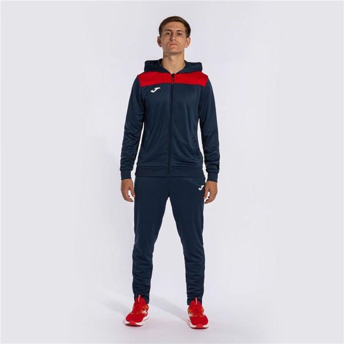 Chándal para Adultos Joma Sport PhoenIX II Rojo Azul marino Infantil Hombre 2 Piezas XL 2