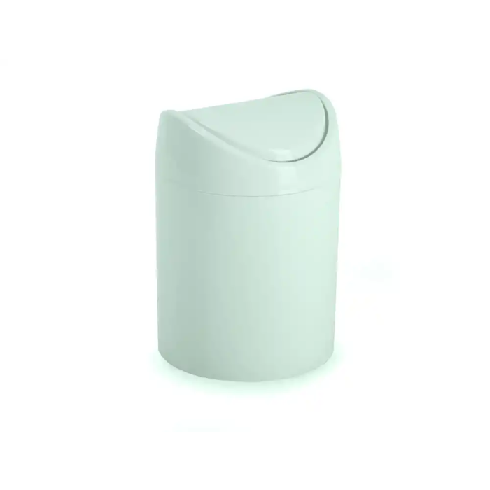 Plasticforte Papelera Tiny Sobremesa 1.6L Plástico Colores Surtidos 12.5x12.5x17.5 cm 2