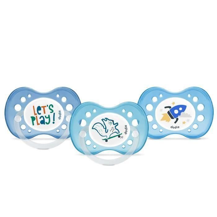 DODIE MAM ES10 - Set de 3 chupetes anatómicos - Para bebés +18 meses DODIE MAM ES10 - Set de 3 chupetes anatómicos - Para bebés +18 meses
