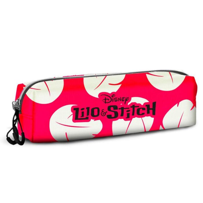 Estuche Portatodo Cuadrado FAN 2.2 Kiss Disney Lilo y Stitch Rojo 1