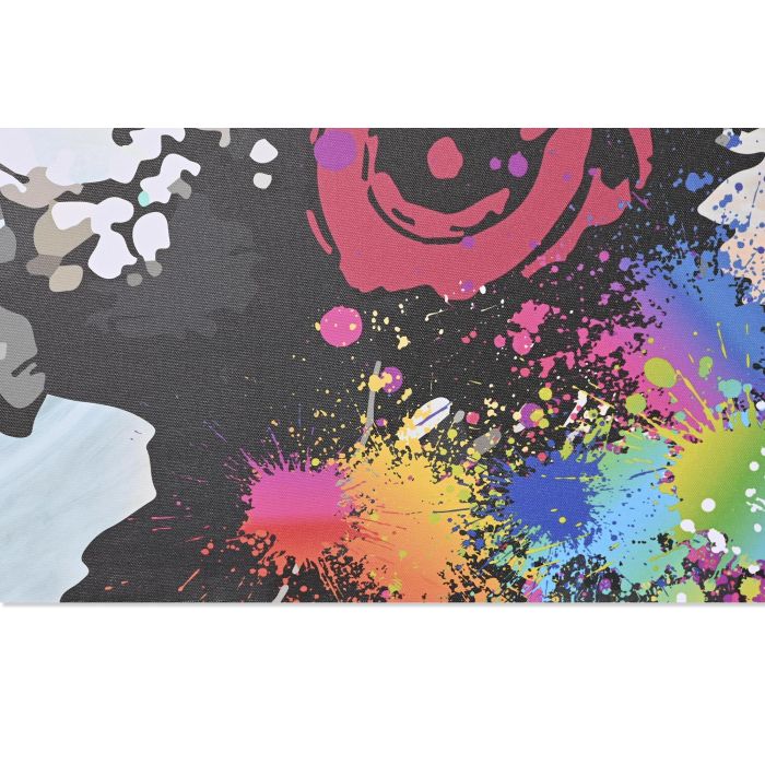 DKD Home Decor Cuadro Multicolor Lienzo MDF 70 x 50 x 1.8 cm (4 Unidades) 2