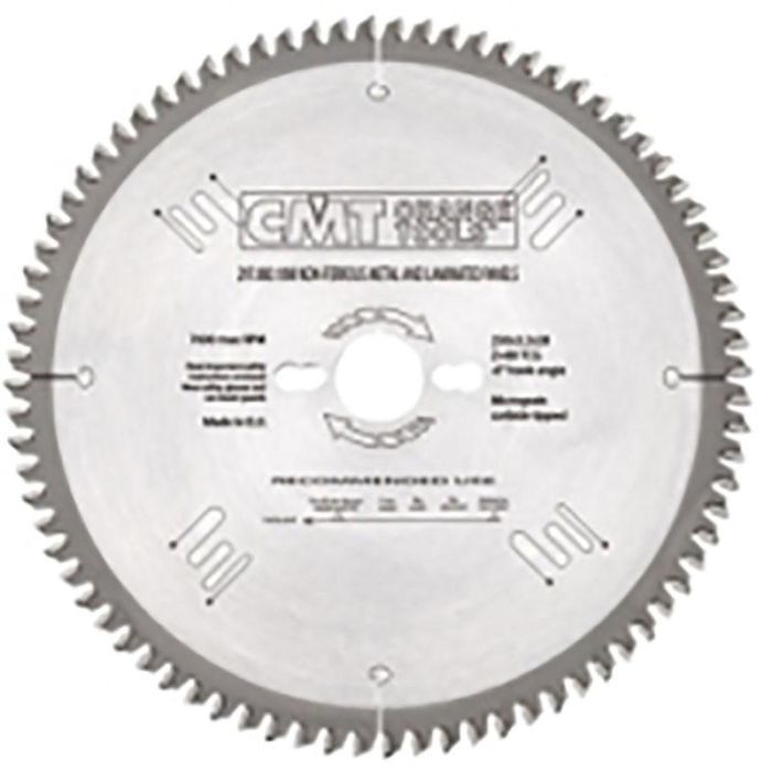 CMT 250-30-2,8 (Z-80) Sierra Circular para Aluminio, Latón, Plástico, Laminados, Madera - 250x30mm, para Sierras de Banco/Ingletadoras