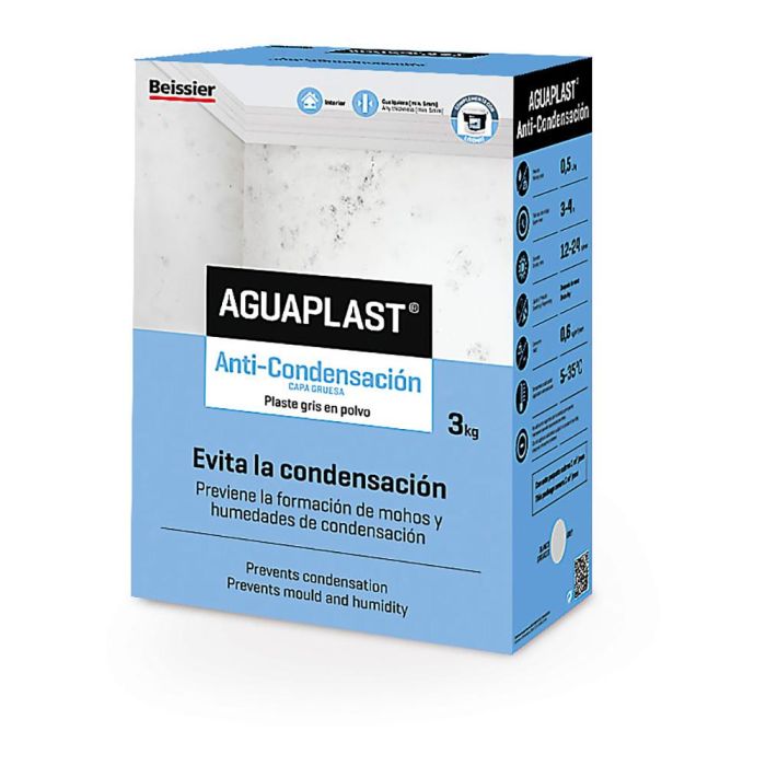 Aguaplast 70026-004 Anti Condensación 3kg - Plaste en Polvo para Prevención de Moho y Humedades 0 Aguaplast 70026-004 Anti Condensación 3kg - Plaste en Polvo para Prevención de Moho y Humedades 0