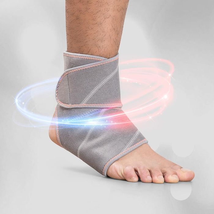Tobillera de Gel con Efecto Frío y Calor Wralief InnovaGoods 2 Tobillera de Gel con Efecto Frío y Calor Wralief InnovaGoods 2