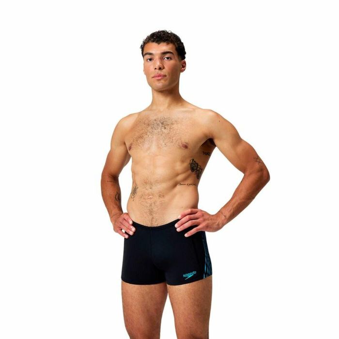 Bañador Hombre Speedo Tech Panel Aquashort Negro 2 Bañador Hombre Speedo Tech Panel Aquashort Negro 2