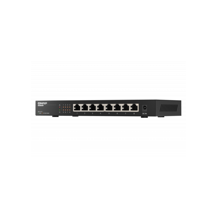 Switch QNAP QSW-1108-8T 8 Puertos/ RJ-45 10/100/1000/2.5GBASE 4 Switch QNAP QSW-1108-8T 8 Puertos/ RJ-45 10/100/1000/2.5GBASE 4