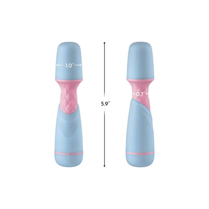 Mini Vibrador FemmeFunn Ffix Wand Azul 5