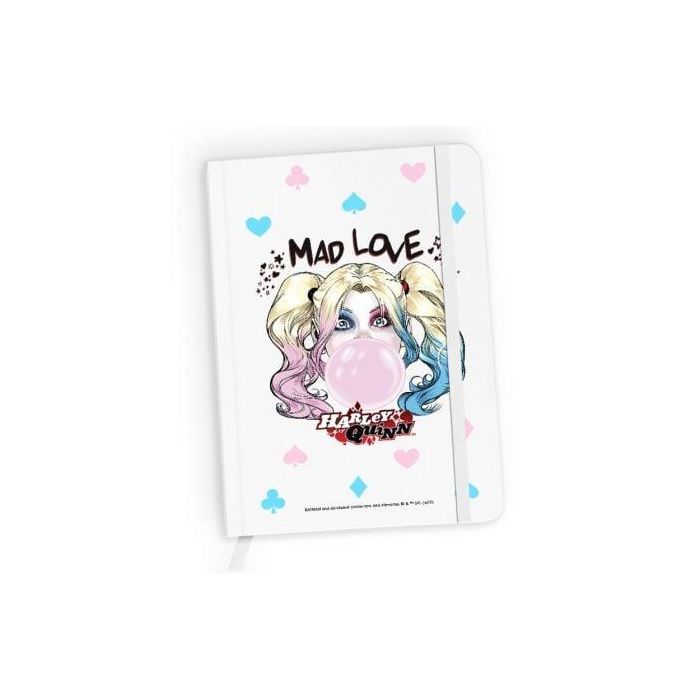 Cuaderno Cuadriculado Harley Quinn 001/ A5/ 96 Hojas 0 Cuaderno Cuadriculado Harley Quinn 001/ A5/ 96 Hojas 0