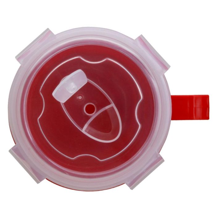 Cook Concept Taza Transporte Sopa 680 Ml Apta Microondas Colores Surtidos 4