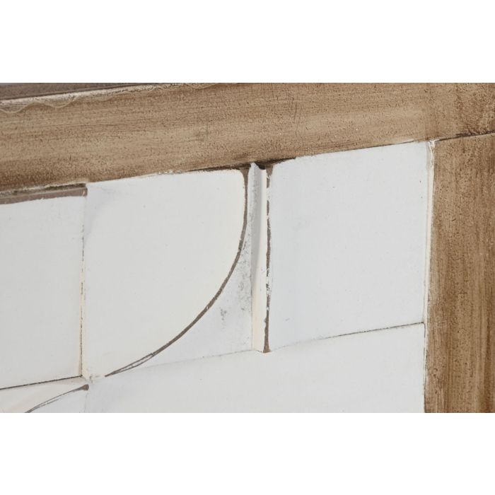 Decoracion Pared Moderno DKD Home Decor Blanco Natural 3 x 90 x 90 cm 2 Decoracion Pared Moderno DKD Home Decor Blanco Natural 3 x 90 x 90 cm 2