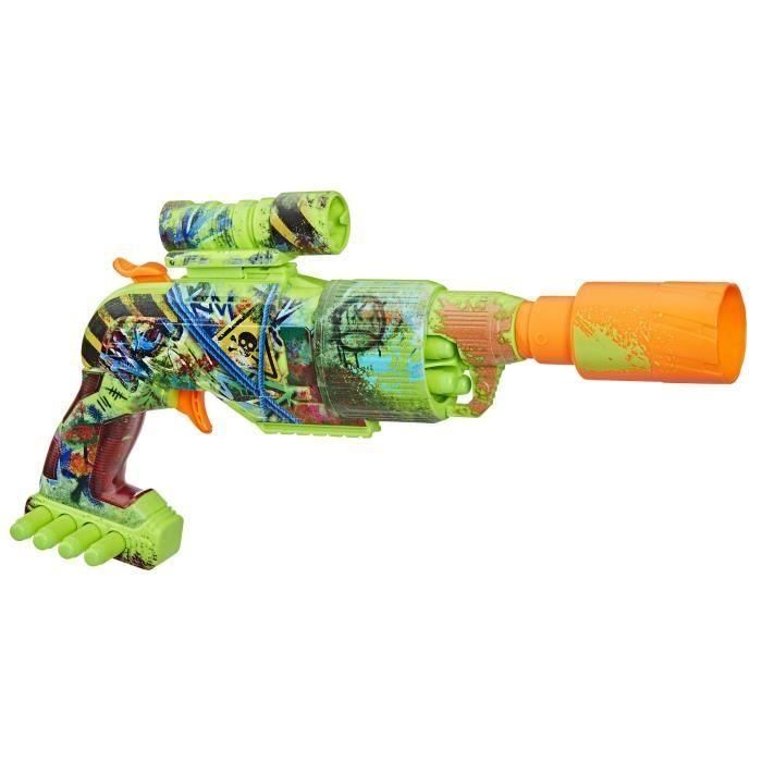 Taladro zombi Nerf, lanzador de dardos, cilindro giratorio, a partir de 8 años 1 Taladro zombi Nerf, lanzador de dardos, cilindro giratorio, a partir de 8 años 1