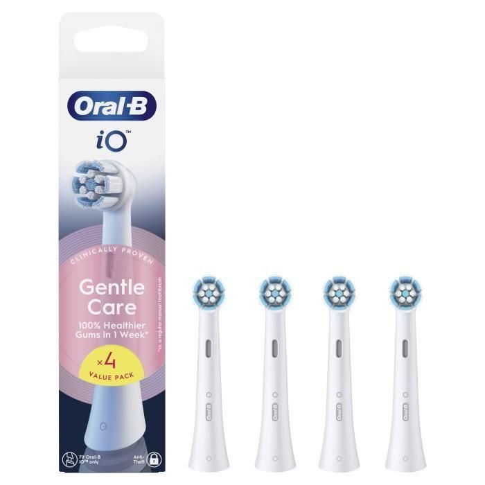 Recambios de cepillo de dientes - ORAL B - iO - x4 Gentle White Care Recambios de cepillo de dientes - ORAL B - iO - x4 Gentle White Care