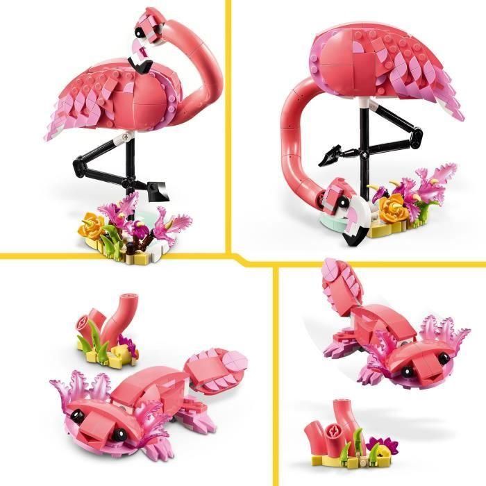Lego Creator Juego de Construcción Flamenco Rosa Fauna Salvaje. Kit de Ladrillos para Recrear y Exhibir Animales, Edad 8+ Años 2 Lego Creator Juego de Construcción Flamenco Rosa Fauna Salvaje. Kit de Ladrillos para Recrear y Exhibir Animales, Edad 8+ Años 2