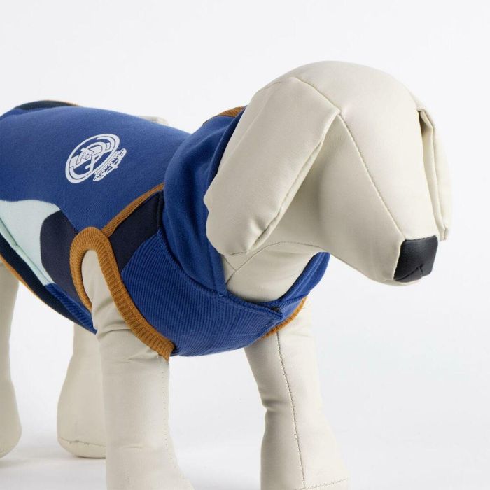 Cerdá Sudadera para Perro de Forro Polar Oficial Real Madrid, Talla XXS, Color Azul. Con Licencia del Club de Fútbol 7