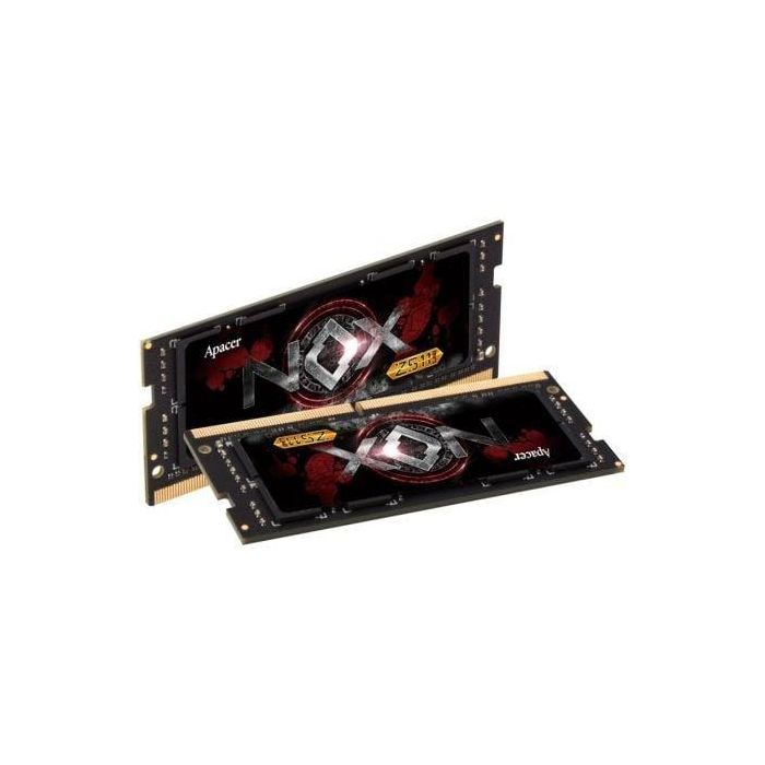 Memoria RAM Apacer NOX 16GB/ DDR4/ 3200MHz/ 1.2V/ CL20/ SODIMM 2 Memoria RAM Apacer NOX 16GB/ DDR4/ 3200MHz/ 1.2V/ CL20/ SODIMM 2