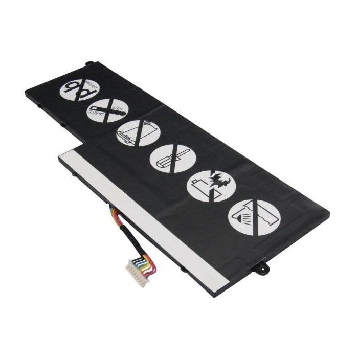 CoreParts Laptop Battery for Acer 25Wh Li-ion 11.4V 2200mAh Black, Aspire V5 122P, Aspire V5-122P 1 CoreParts Laptop Battery for Acer 25Wh Li-ion 11.4V 2200mAh Black, Aspire V5 122P, Aspire V5-122P 1