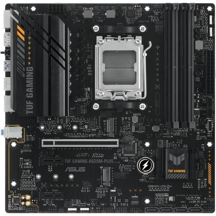 ASUS TUF GAMING A620M-PLUS AMD A620 Placa base Micro ATX AM5 1
