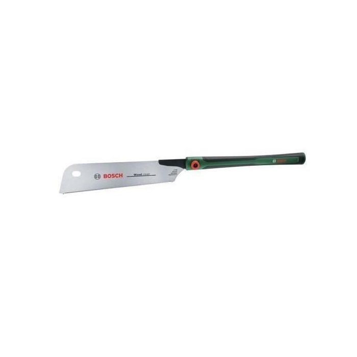 Sierra japonesa Bosch Kataba de 270 mm (cortes rectos precisos, hoja de acero SK5 flexible, dientes finos, mango Softgrip) Sierra japonesa Bosch Kataba de 270 mm (cortes rectos precisos, hoja de acero SK5 flexible, dientes finos, mango Softgrip)