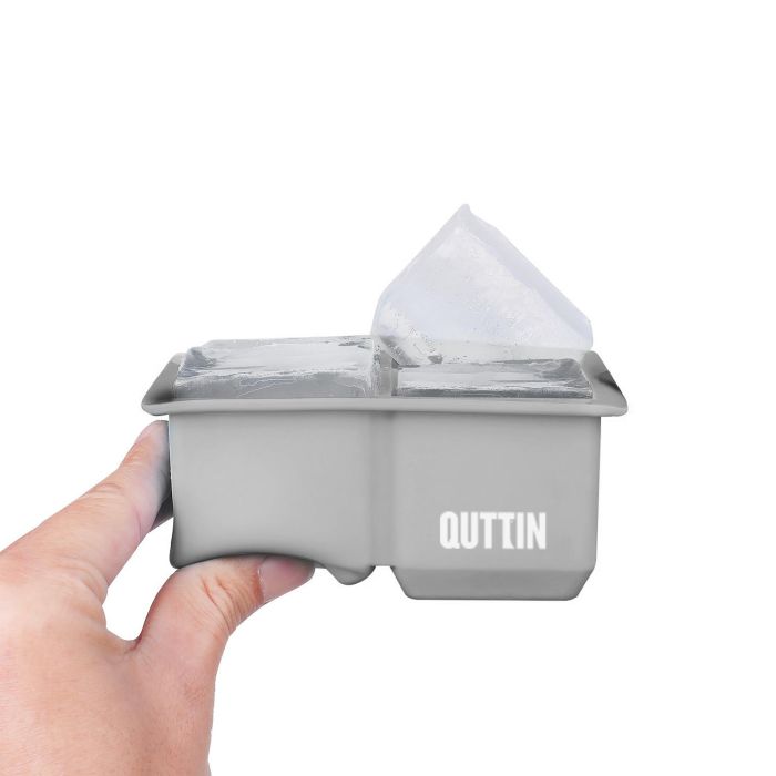 Quttin Cubitera Flexible de Silicona para 4 Cubitos (24 Unidades) 10