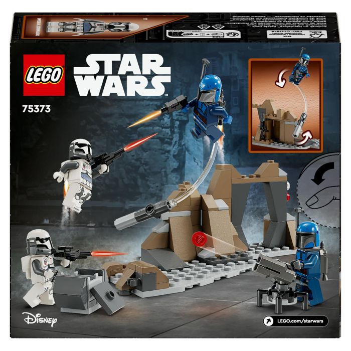Lego Star Wars 75373 Pack Emboscada En Mandalore, Juguete Construible Para Niños +6 Años Con Minifiguras 25