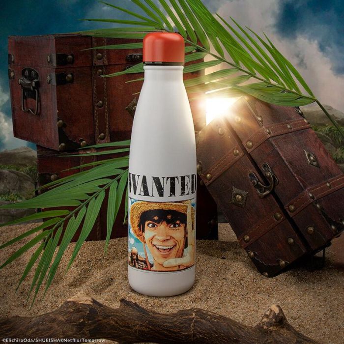 Cinereplicas Botella Isotérmica One Piece Wanted, Licencia Oficial, Acero Inoxidable, 500 ml 3 Cinereplicas Botella Isotérmica One Piece Wanted, Licencia Oficial, Acero Inoxidable, 500 ml 3