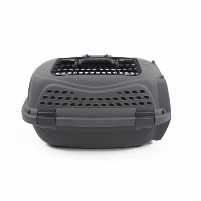 Transportín MPETS ECO GIRO S Gris Gris oscuro Plástico Gato 1 Transportín MPETS ECO GIRO S Gris Gris oscuro Plástico Gato 1
