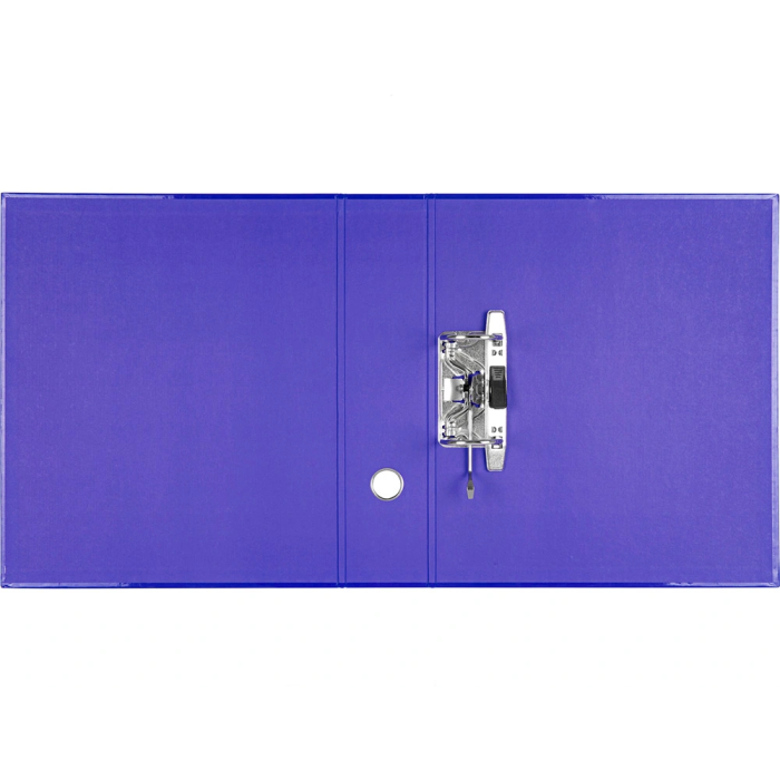 Liderpapel System Archivador de Palanca A4, Lomo 80mm, Compresor Metálico, Azul 3