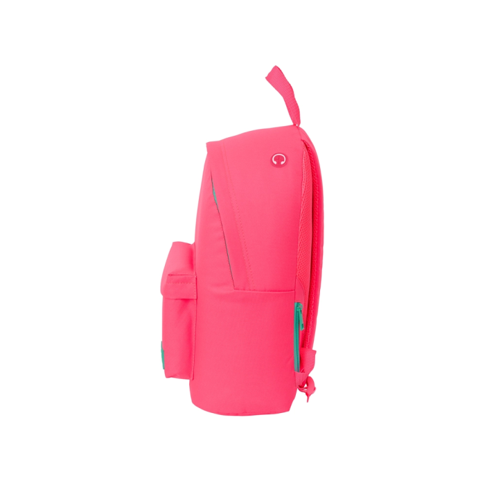 Mochila para Portátil Nait Nait Fluor Rosa 31 x 41 x 16 cm 2