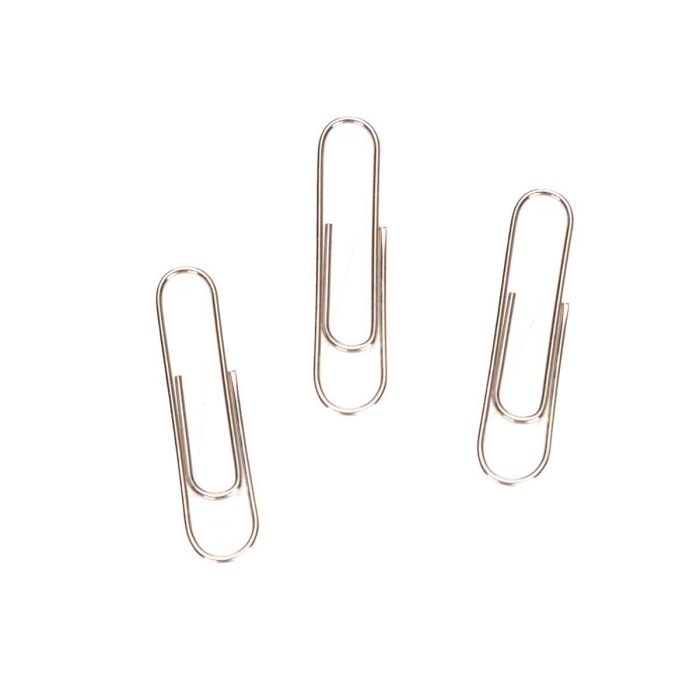 Set 90 Clips Silver Med Pincello 3X11CM (24 Unidades) 1 Set 90 Clips Silver Med Pincello 3X11CM (24 Unidades) 1