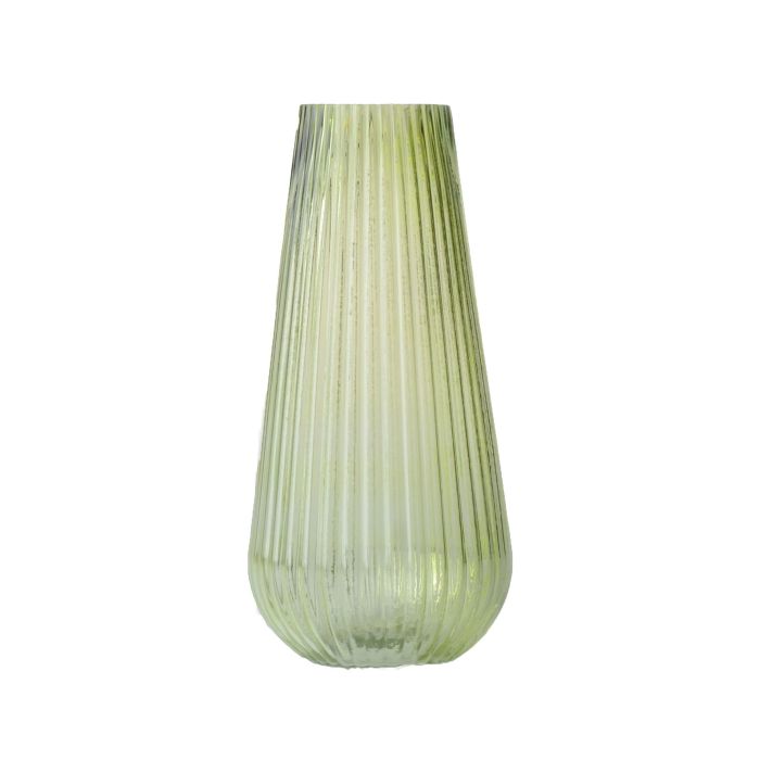 DKD Home Decor Jarrón Moderno Verde Menta y Azul de Cristal. Pack de 6 Unidades. Medidas 14 x 30 x 14 cm 2