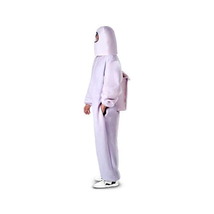 Disfraz among us impostor white XL (escafandra y traje con cremallera y bolsillos) 1 Disfraz among us impostor white XL (escafandra y traje con cremallera y bolsillos) 1