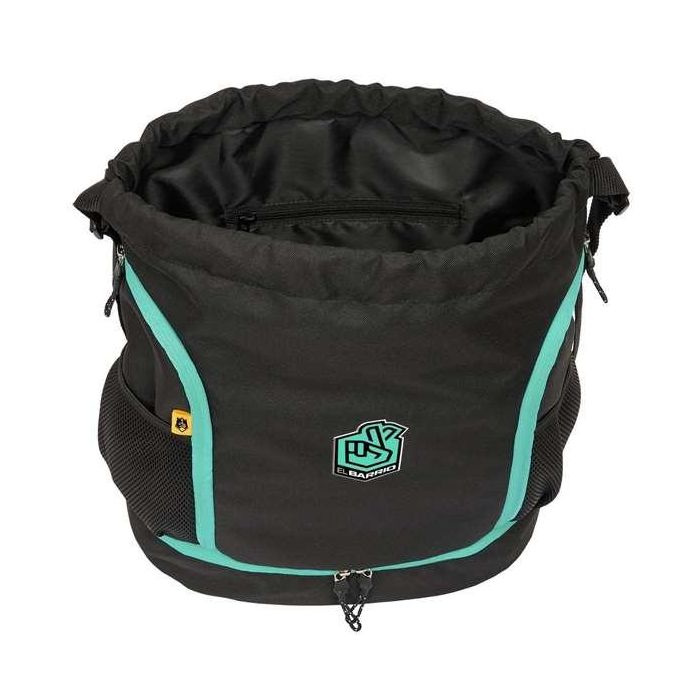 Bolsa Mochila con Cuerdas Kings League El barrio Negro 35 x 40 x 1 cm 7 Bolsa Mochila con Cuerdas Kings League El barrio Negro 35 x 40 x 1 cm 7