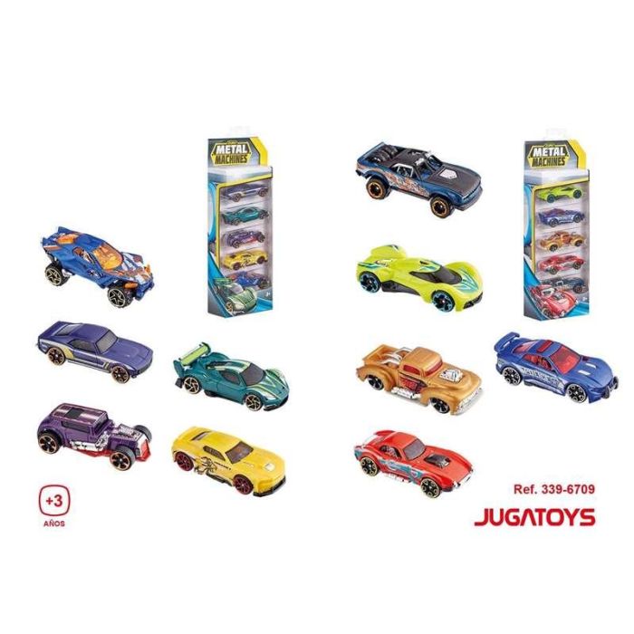 Coches metal machines pack 5 unidades - modelos surtidos 11 Coches metal machines pack 5 unidades - modelos surtidos 11
