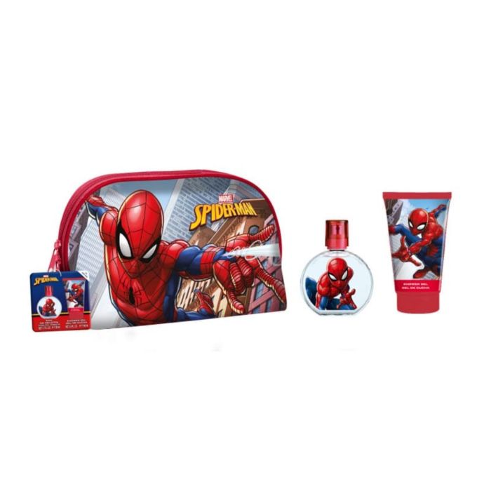 Spiderman Neceser eau de toilette 50 ml vaporizador + gel de baño 100 ml Spiderman Neceser eau de toilette 50 ml vaporizador + gel de baño 100 ml