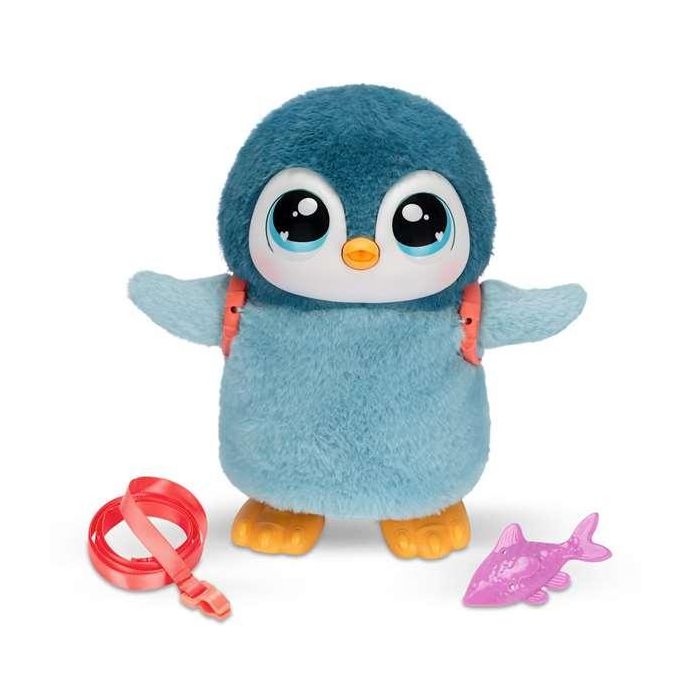 Mascota my pet penguin little live pets interactivo con más de 25 sonidos y reacciones ¡aletea y se contonea al ritmo de su canción!