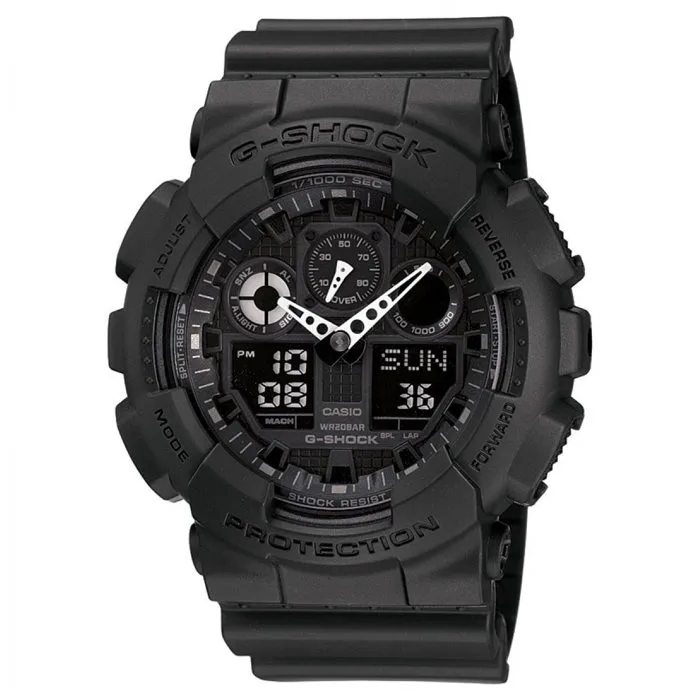 Casio GA1001A1ER Reloj Cronógrafo de Cuarzo para Hombre con Doble Pantalla y Resistencia al Agua 20 ATM 0 Casio GA1001A1ER Reloj Cronógrafo de Cuarzo para Hombre con Doble Pantalla y Resistencia al Agua 20 ATM 0