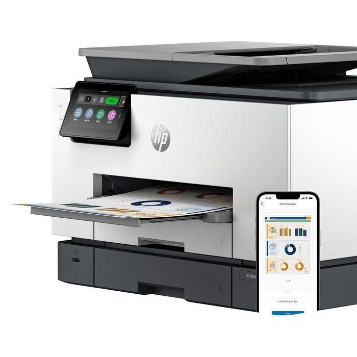 HP OfficeJet Pro 9130b All-in-One Printer Inyección de tinta térmica A4 4800 x 1200 DPI 25 ppm Wifi 30 HP OfficeJet Pro 9130b All-in-One Printer Inyección de tinta térmica A4 4800 x 1200 DPI 25 ppm Wifi 30