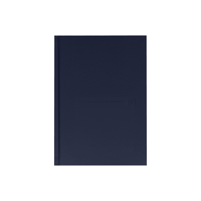 Oxford Agenda Anual Minimal Cosida A5 320H Dp Azul 2026
