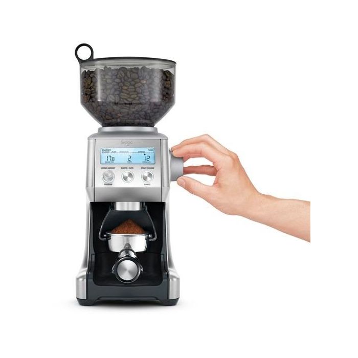 Sage Molinillo de Café Eléctrico SCG820BSS4EEU1 Smart Grinder™ Pro con Molienda Cónica Programable y Tecnología Dosing iQ 2