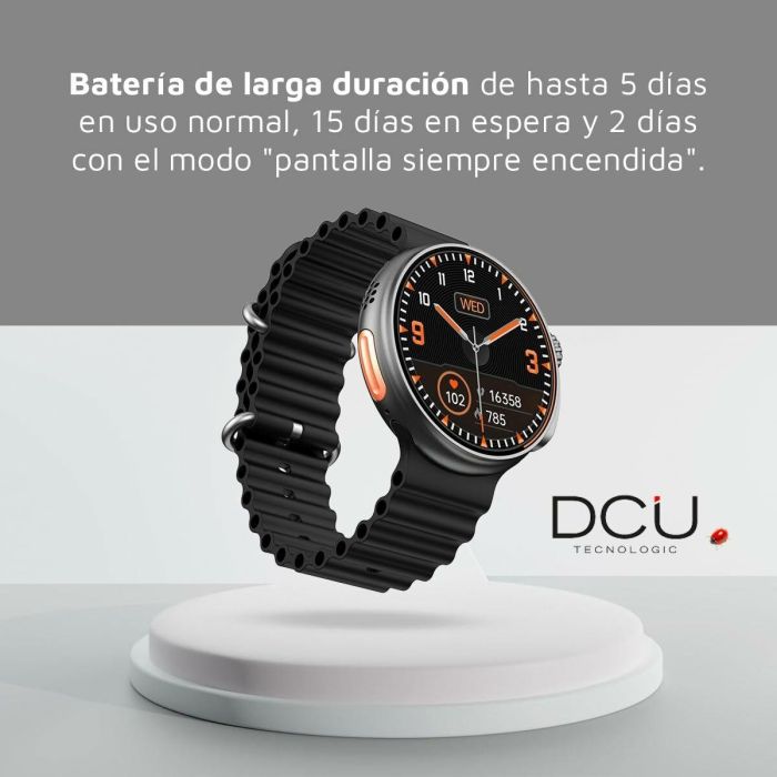 Smartwatch DCU 34157018 Negro 1,44" 8