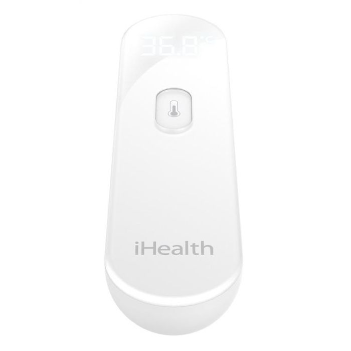 Ihealth Termómetro Digital Clínico Sin Contacto con Piel por Infrarrojos para Medir Temperatura Corporal 2 Ihealth Termómetro Digital Clínico Sin Contacto con Piel por Infrarrojos para Medir Temperatura Corporal 2