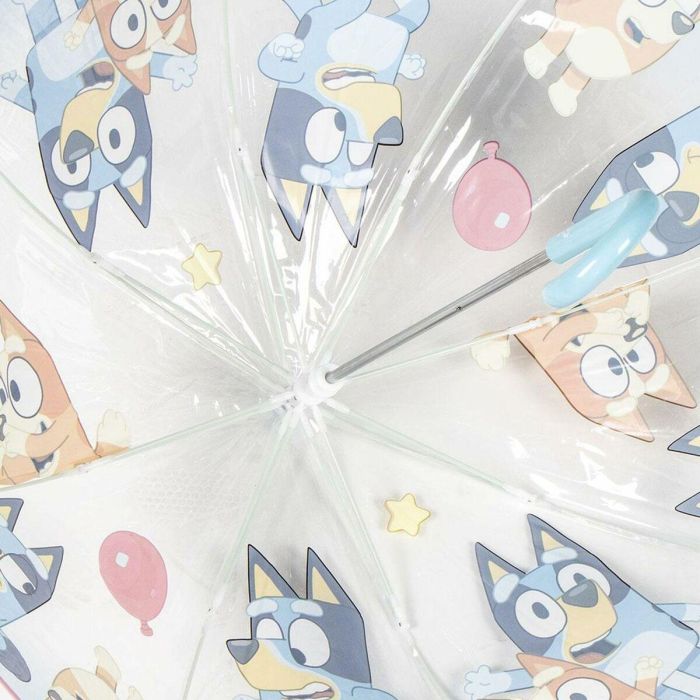 Cerdá Paraguas Manual Poe Burbuja con Diseño Bluey de 45 cm en Azul, Ideal para Niños a partir de 3 Años 1 Cerdá Paraguas Manual Poe Burbuja con Diseño Bluey de 45 cm en Azul, Ideal para Niños a partir de 3 Años 1