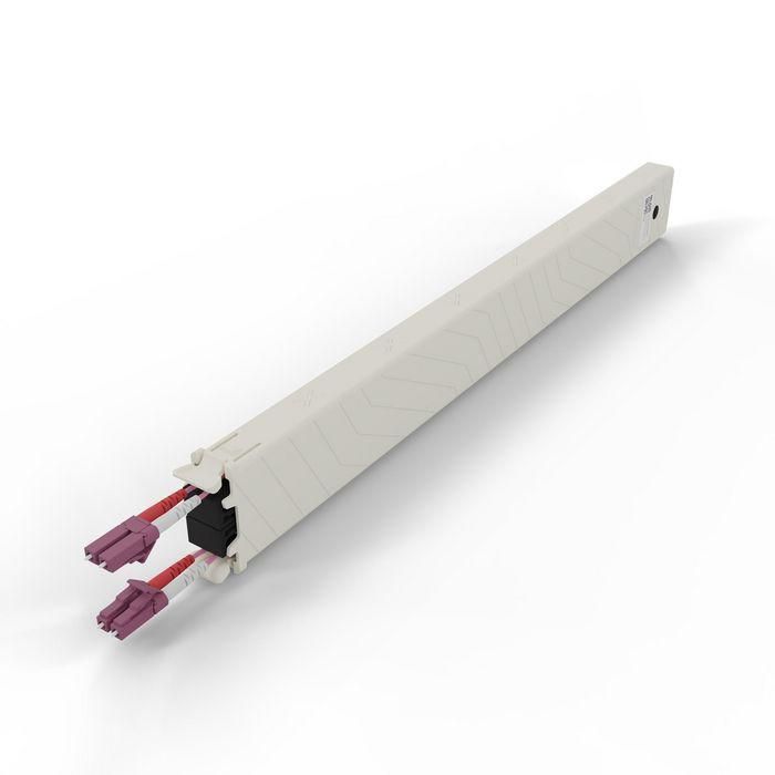 PATCHBOX patchbox.one Cassette de Cable Modular Fibra Óptica OM4 LC-LC para Frame 8RU con Corning ClearCurve 3