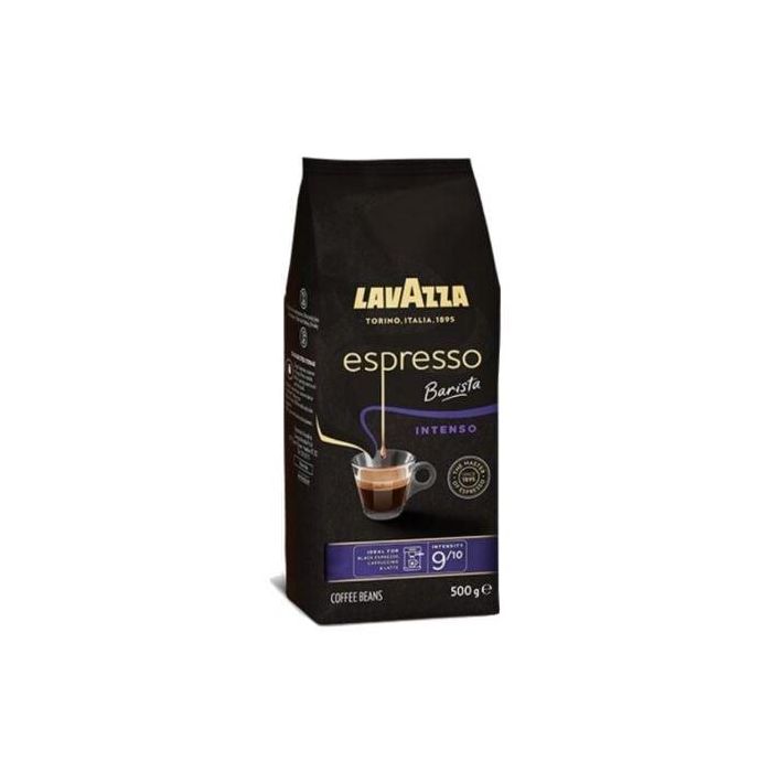Lavazza 2023 Café en Grano Espresso Barista Intenso 500g, Intensidad 9, Notas Cacao y Madera, Arábica Robusta Lavazza 2023 Café en Grano Espresso Barista Intenso 500g, Intensidad 9, Notas Cacao y Madera, Arábica Robusta