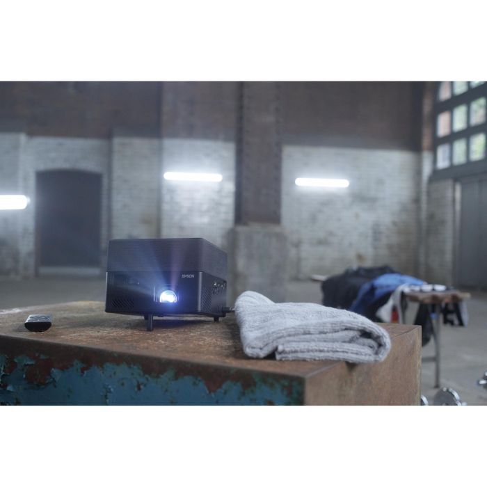 Epson Proyector Láser Full HD 1080p EF-12 Android TV HDMI USB Negro 1000 Lúmenes 4