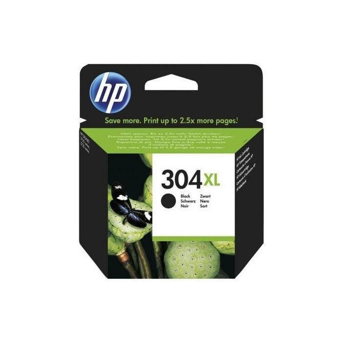 Ink-Jet Hp 304XL Deskjet 3000 - 3720 - 3730 Negro 300 Paginas Ink-Jet Hp 304XL Deskjet 3000 - 3720 - 3730 Negro 300 Paginas