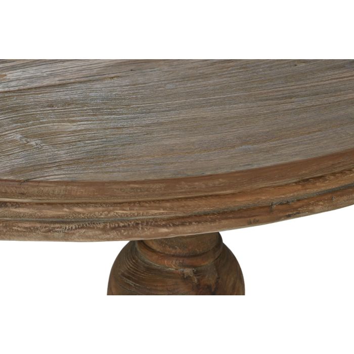 Mesa de Centro Home ESPRIT Natural 100 x 100 x 30 cm 3 Mesa de Centro Home ESPRIT Natural 100 x 100 x 30 cm 3
